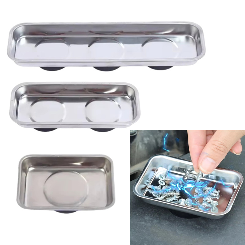 Magnetic Parts Tray - 사각형 자석 그릇 내구성 있는 자석