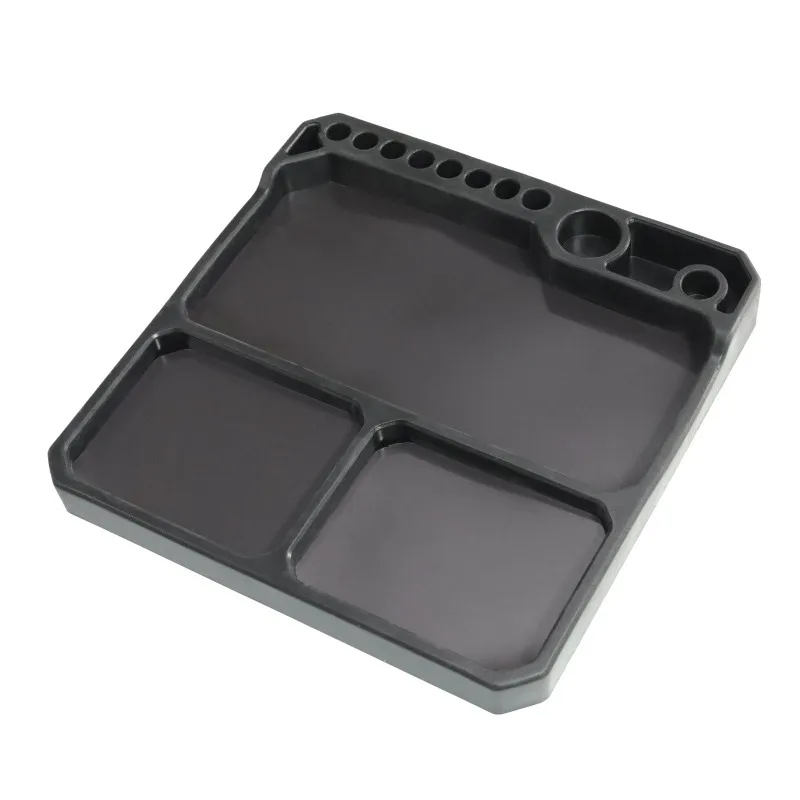 Magnetic Parts Tray - 도구 스탠드가 있는 실리콘 부품 트레이(155*155mm)