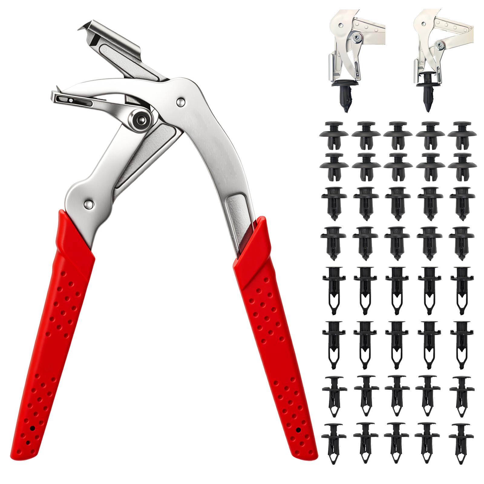 Car Workshop Tools Equipment - 40개 자동차 고정 클립이 포함된 자동차