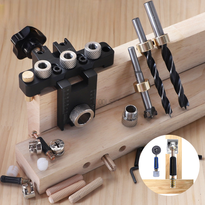 Mini Workshop Tools - 3 in 1 조절식 다웰링 지그
