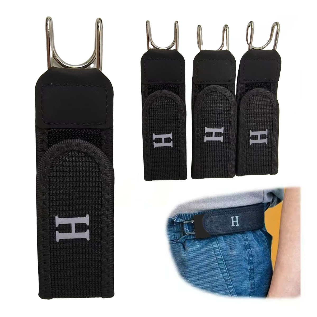 4Pcs 버클 없는 탄성 도구 벨트, 핸즈프리 금속 후 - Mini Workshop Tools 리뷰 및 가격