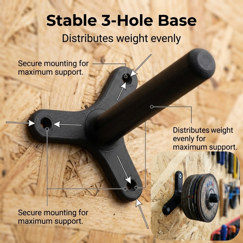125mm 앵글 그라인더용 1개 벽걸이 그라인더 홀더, - Workshop Tools Rack 리뷰 및 가격