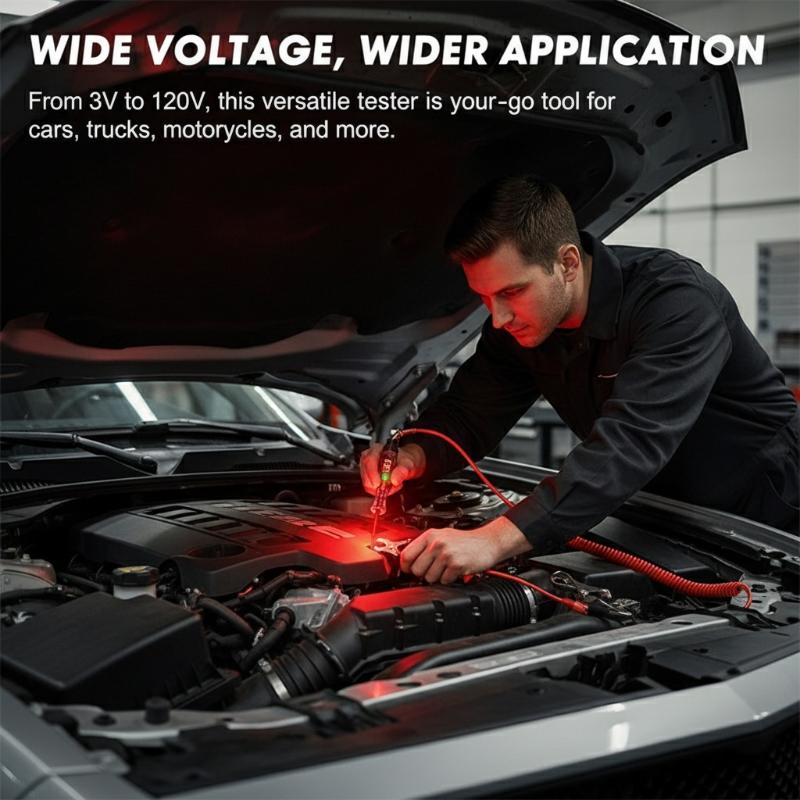 3V 120V 전압 테스터 펜 디지털 디스플레이 긴 프 - Tools In Electrical Workshop 리뷰 및 가격