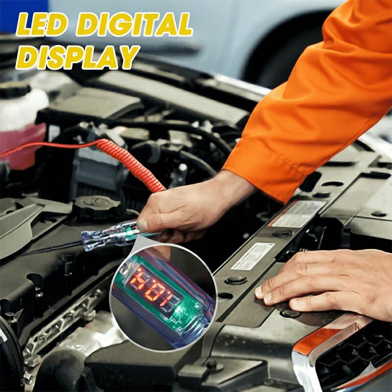 3V 120V 전압 테스터 펜 디지털 디스플레이 긴 프 - Tools In Electrical Workshop 리뷰 및 가격