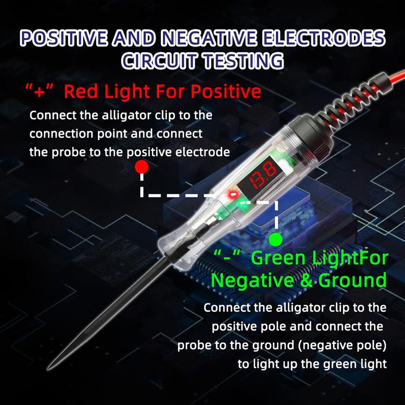 3V 120V 전압 테스터 펜 디지털 디스플레이 긴 프 - Tools In Electrical Workshop 리뷰 및 가격
