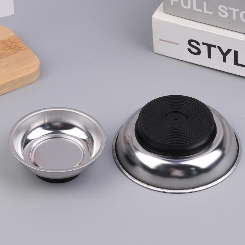 실버 원형 자석 부품 보관함 3인치/4인치/6인치 자석 - Magnetic Parts Tray 리뷰 및 가격