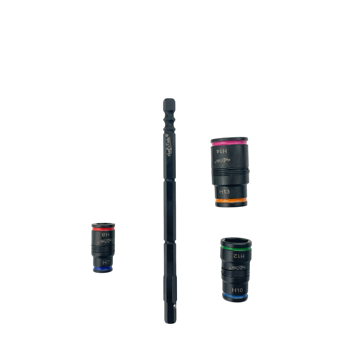 컬러 코드가 있는 6 in 1 임팩트 소켓 마그네틱 헥 - Mini Workshop Tools 리뷰 및 가격