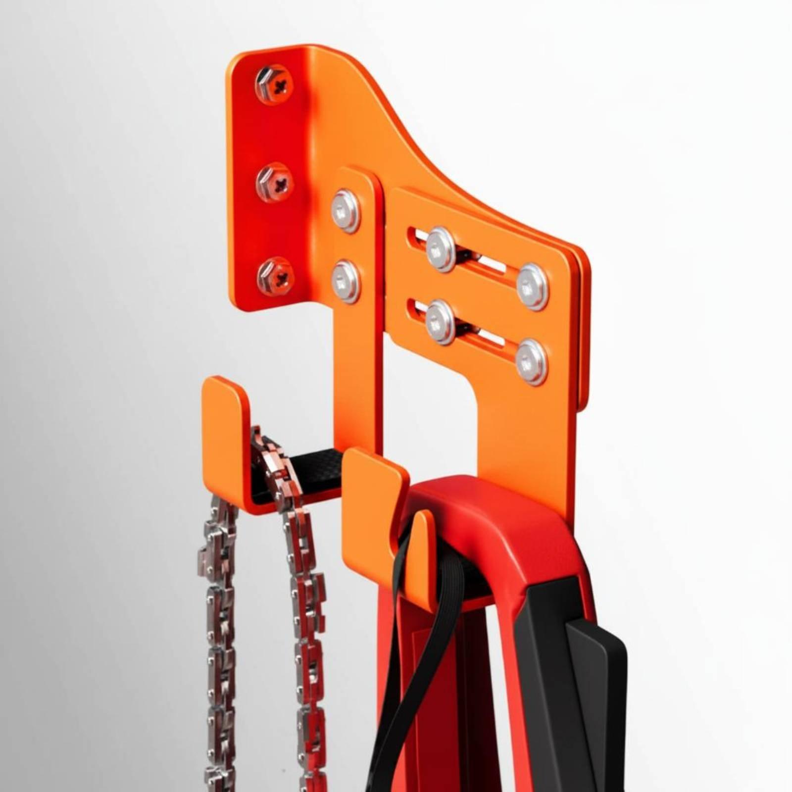 2개의 벽걸이형 벌목 도구 걸이, 이중 걸이형 벌목 도 - Workshop Tools Rack 리뷰 및 가격
