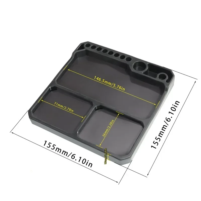 도구 스탠드가 있는 실리콘 부품 트레이(155*155m - Magnetic Parts Tray 리뷰 및 가격