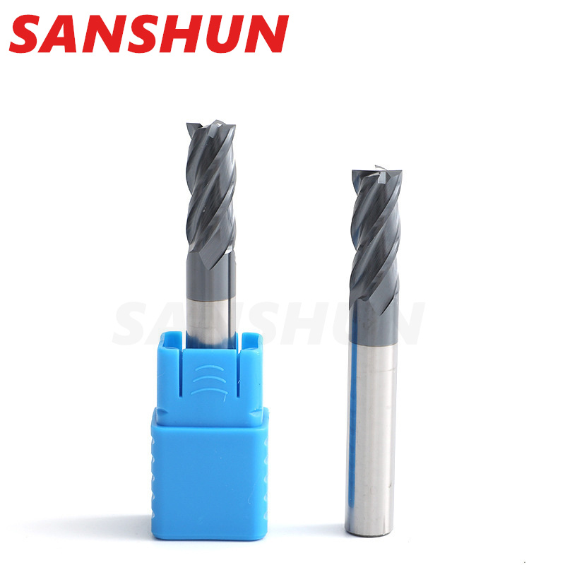 HRC50 텅스텐 강철 엔드 밀 4 플루트 플랫 바닥  - Workshop Tools Knife 리뷰 및 가격
