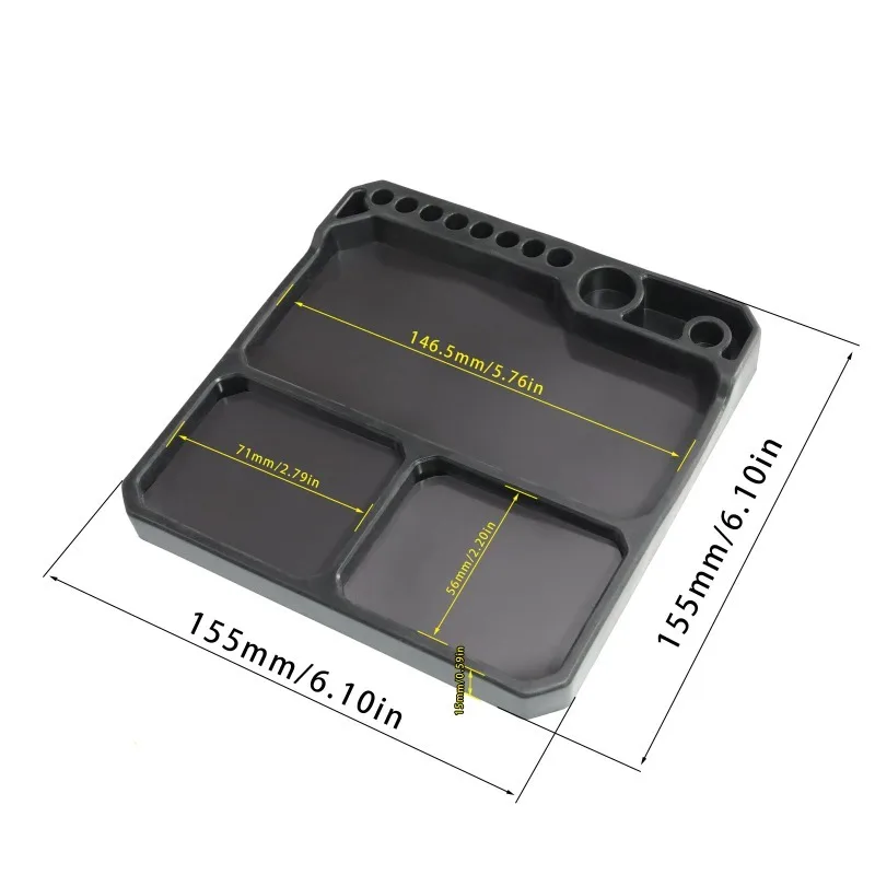 도구 스탠드가 있는 실리콘 부품 트레이(155*155m - Magnetic Parts Tray 리뷰 및 가격