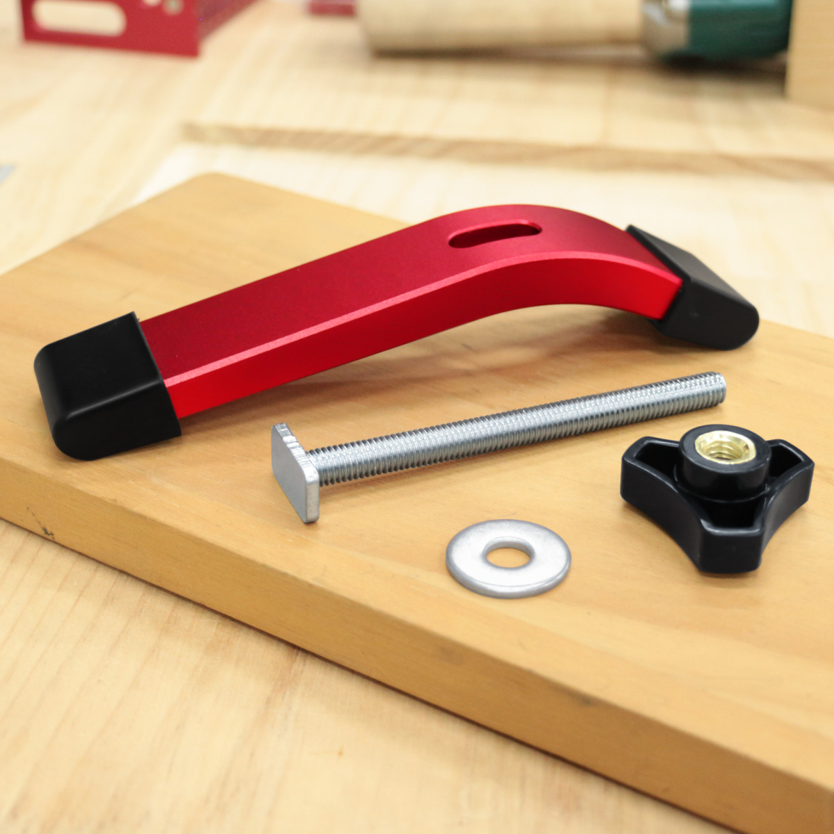 1개 T-트랙 홀드 다운 클램프 다용도 포켓 목공용 슈 - Mini Workshop Tools 리뷰 및 가격