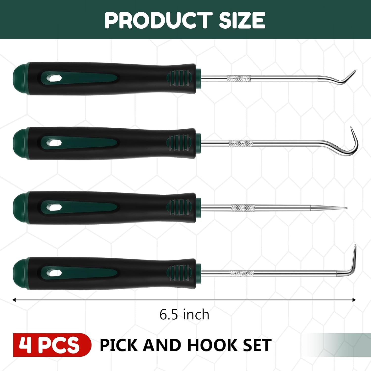 4개 세트 픽 앤 훅 세트 정밀 자동차 정비 픽 도구  - Car Workshop Tools Equipment 리뷰 및 가격